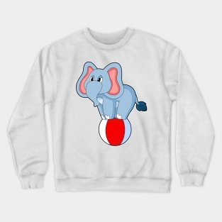 Elephant Circus Crewneck Sweatshirt